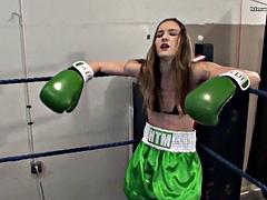 Lana Luxor vs Madison Swan in Bikini Interracial Catfight