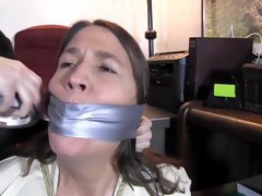Milf Tied Up And Humiliated By Brunette