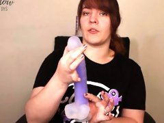 Toy Review - Evolved Luminous Stud Large Glow in the Dark Dildo, Dual-Density Silicone