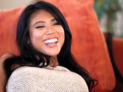 Interracial FFM threesome with naughty Lilly Hall and Ember Snow