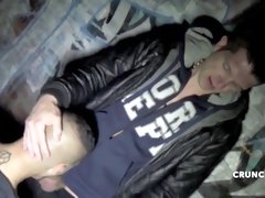 young latino fucked outdoor at night by striaght scallly boy from paris - CrunchBoy