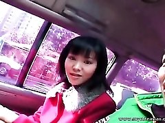 Japanese tits and pussy flashing on busy street