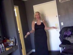 Small tits wife Addie fucked by her husband and his best friend