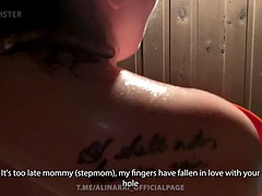 Stepmom teaches her stepson how to fuck while his dad is at work