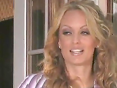 Incredible quickie in the kitchen with cheating wife Stormy Daniels