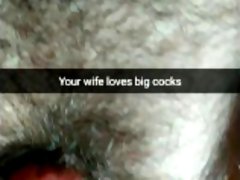 My slut wife only for really huge cocks now! [Snapchat]