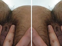 Indian Boy Teasing Fingering Hairy Ass BoiPoussy Close Up