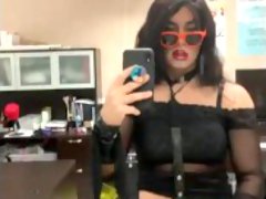 Chrissy - Crossdresser Trans Shemale Tgirl Gets Slutty and Begs for Dick