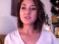 Incredible Amateur video with Brunette, Webcam scenes